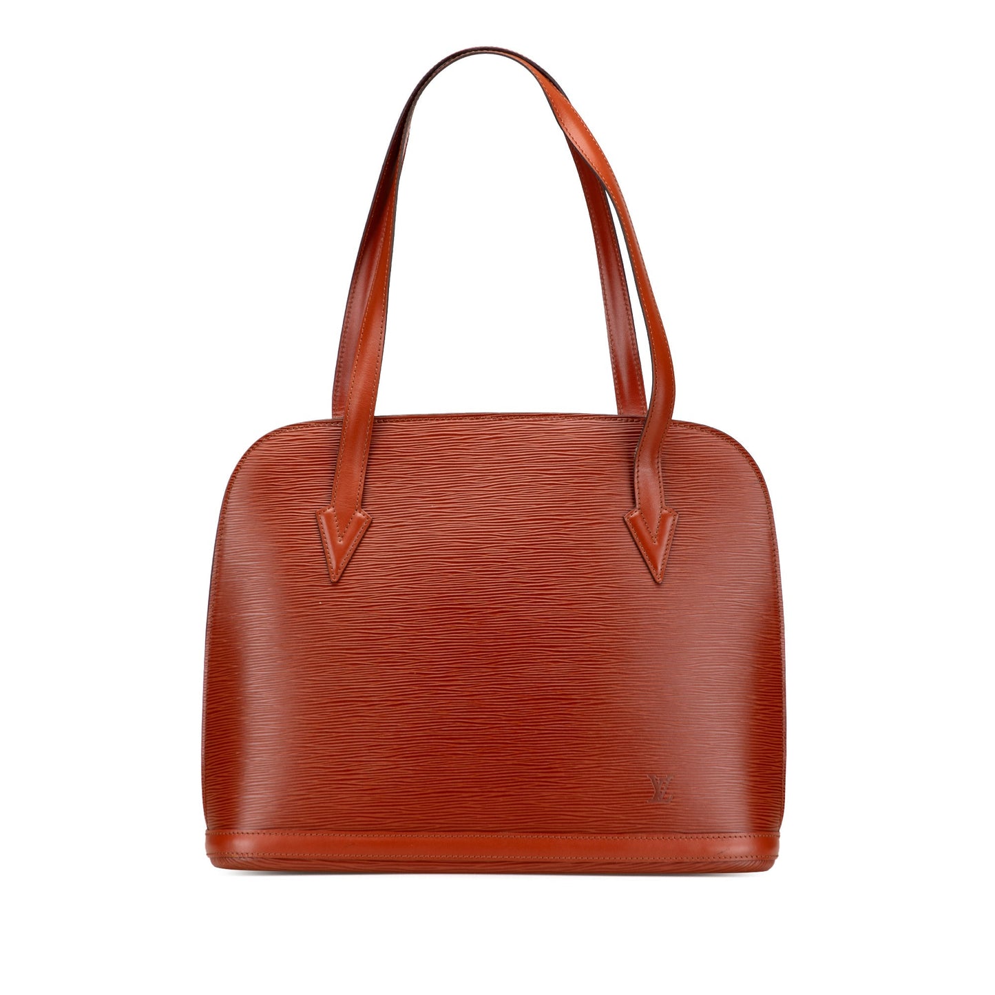 Brown Louis Vuitton Epi Lussac Shoulder Bag