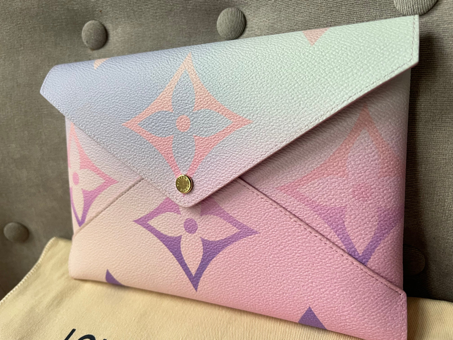 Louis Vuitton Large Kirigami Pouch Sunrise Pastel