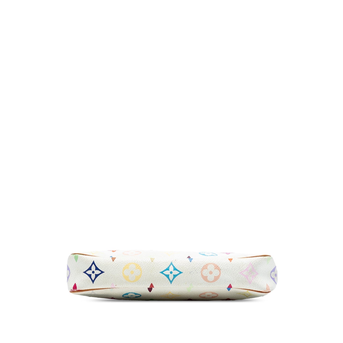 White Louis Vuitton Monogram Multicolore Pochette Accessoires Shoulder Bag