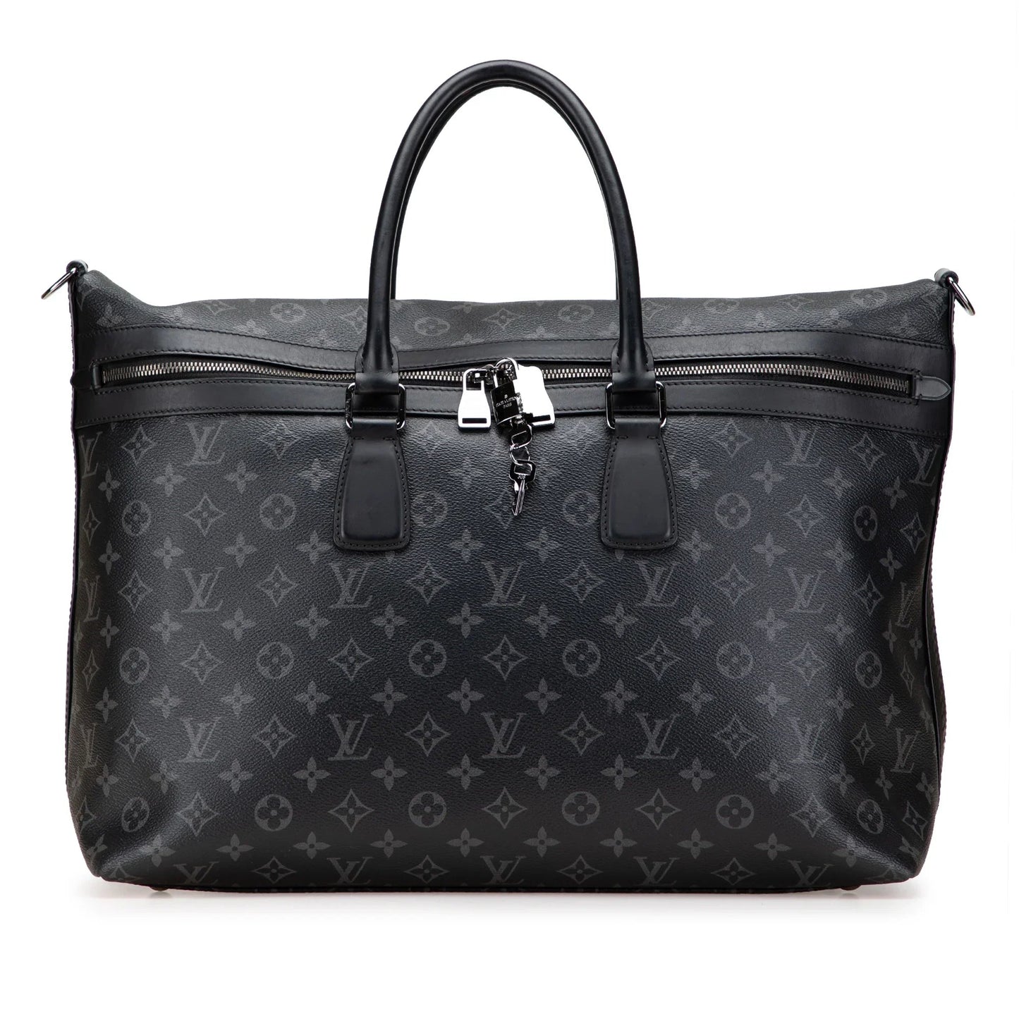 Black Louis Vuitton Monogram Eclipse Apollo All Day Satchel