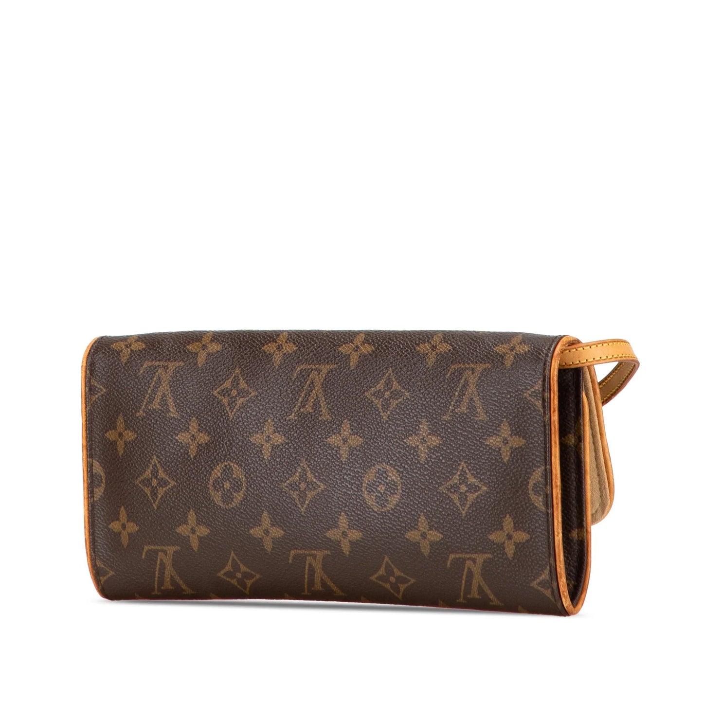 Brown Louis Vuitton Monogram Pochette Twin GM Crossbody Bag
