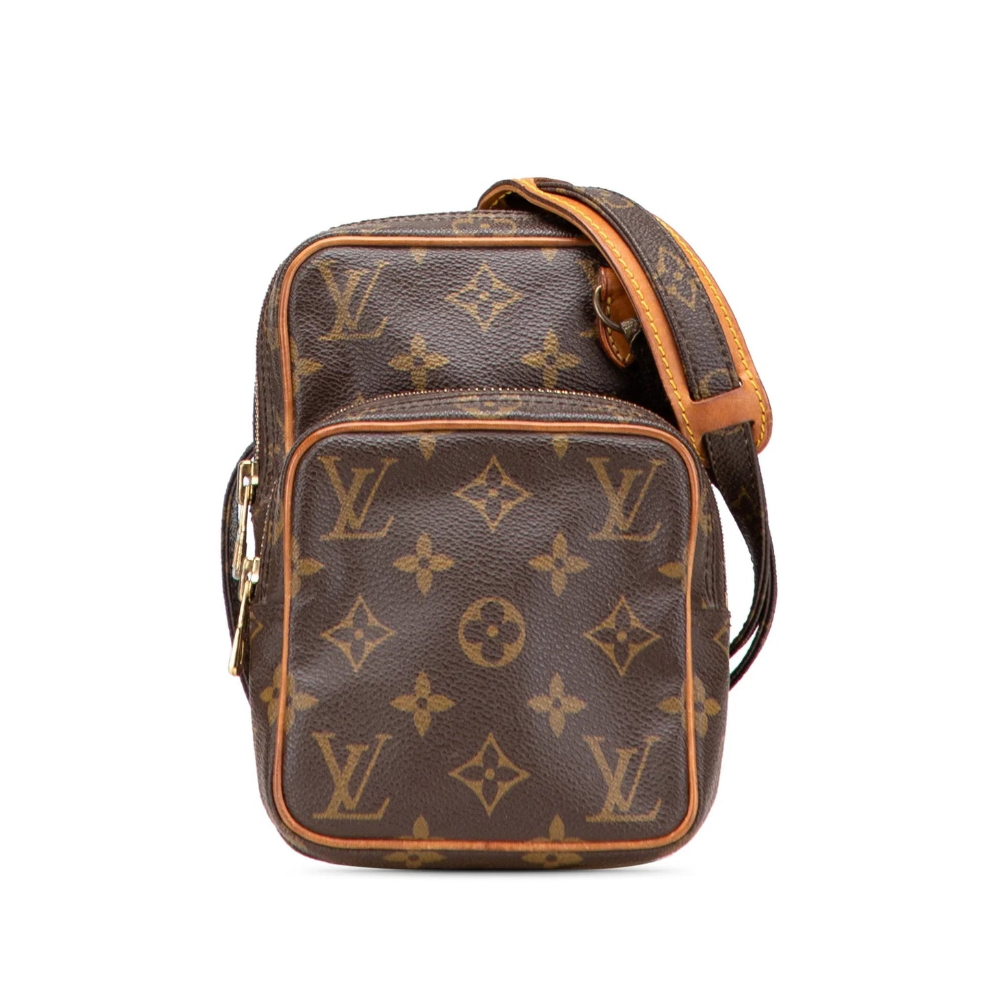 Brown Louis Vuitton Monogram Mini Amazone Crossbody Bag