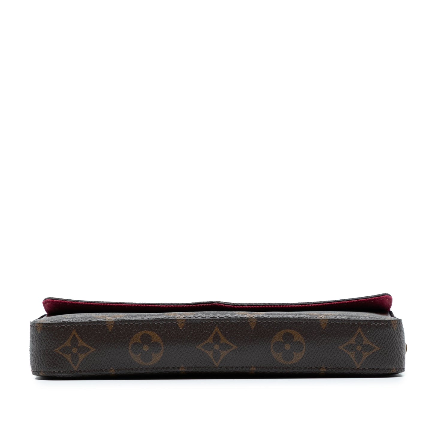 Brown Louis Vuitton Monogram Pochette Felicie Crossbody Bag