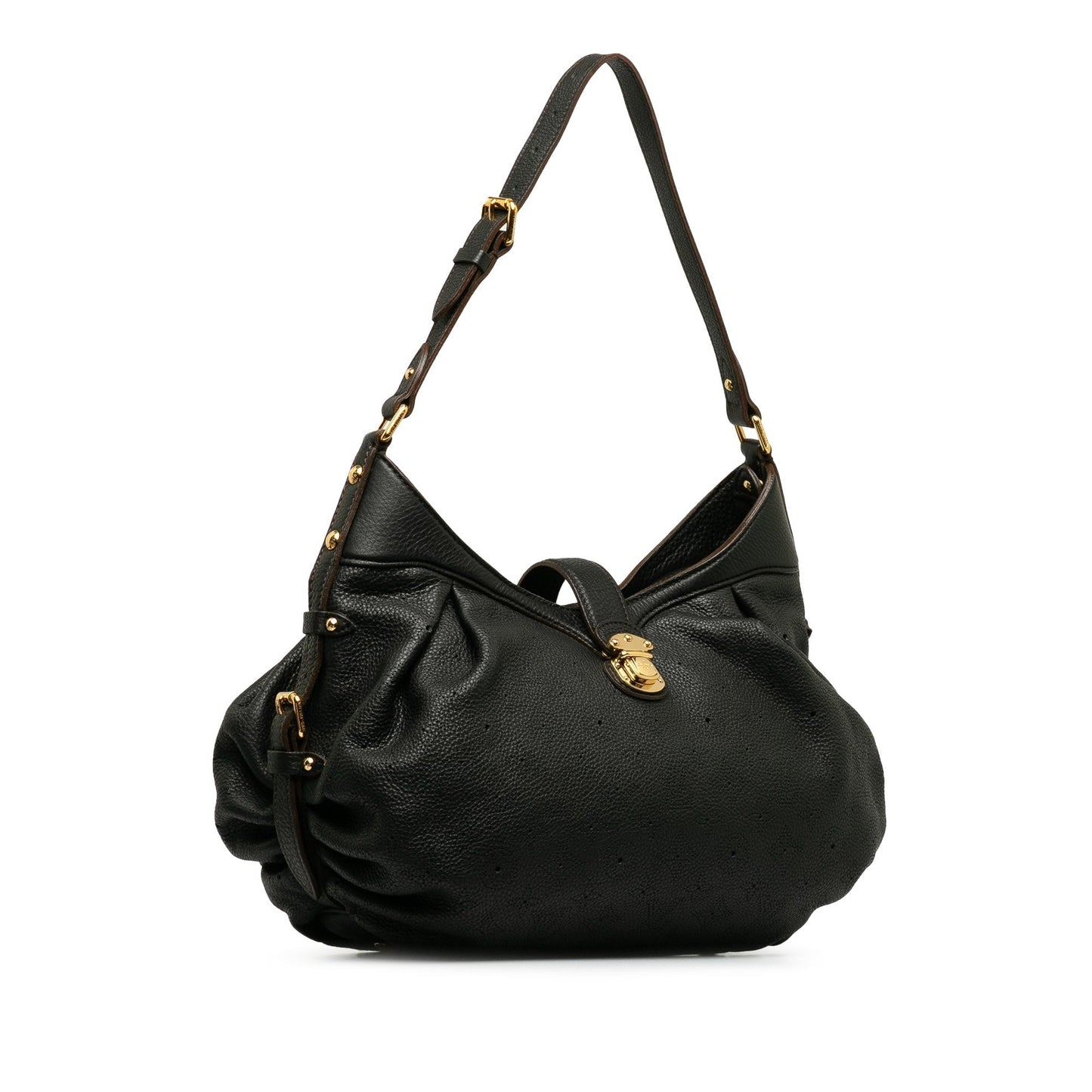 Black Louis Vuitton Monogram Mahina XS Crossbody Bag