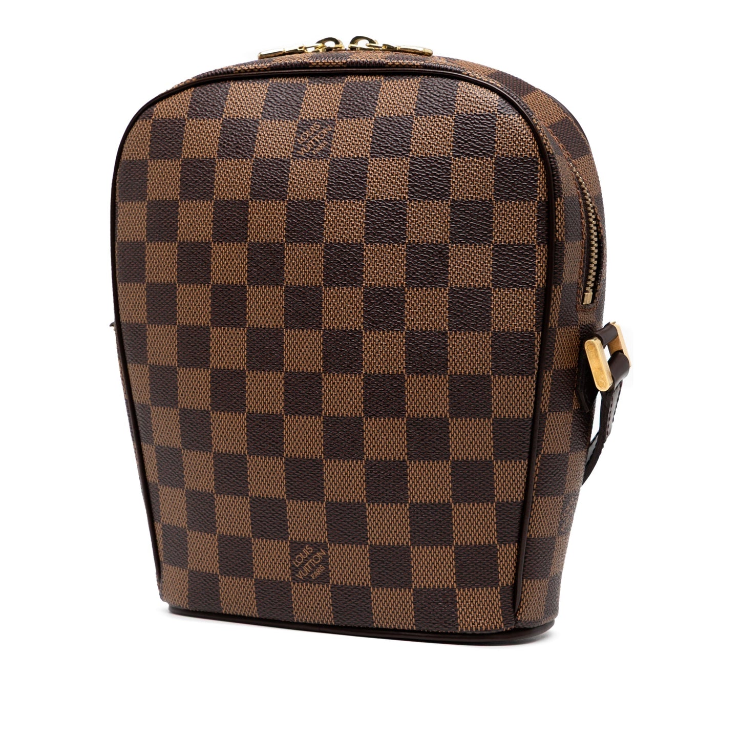 Brown Louis Vuitton Damier Ebene Ipanema PM Crossbody Bag
