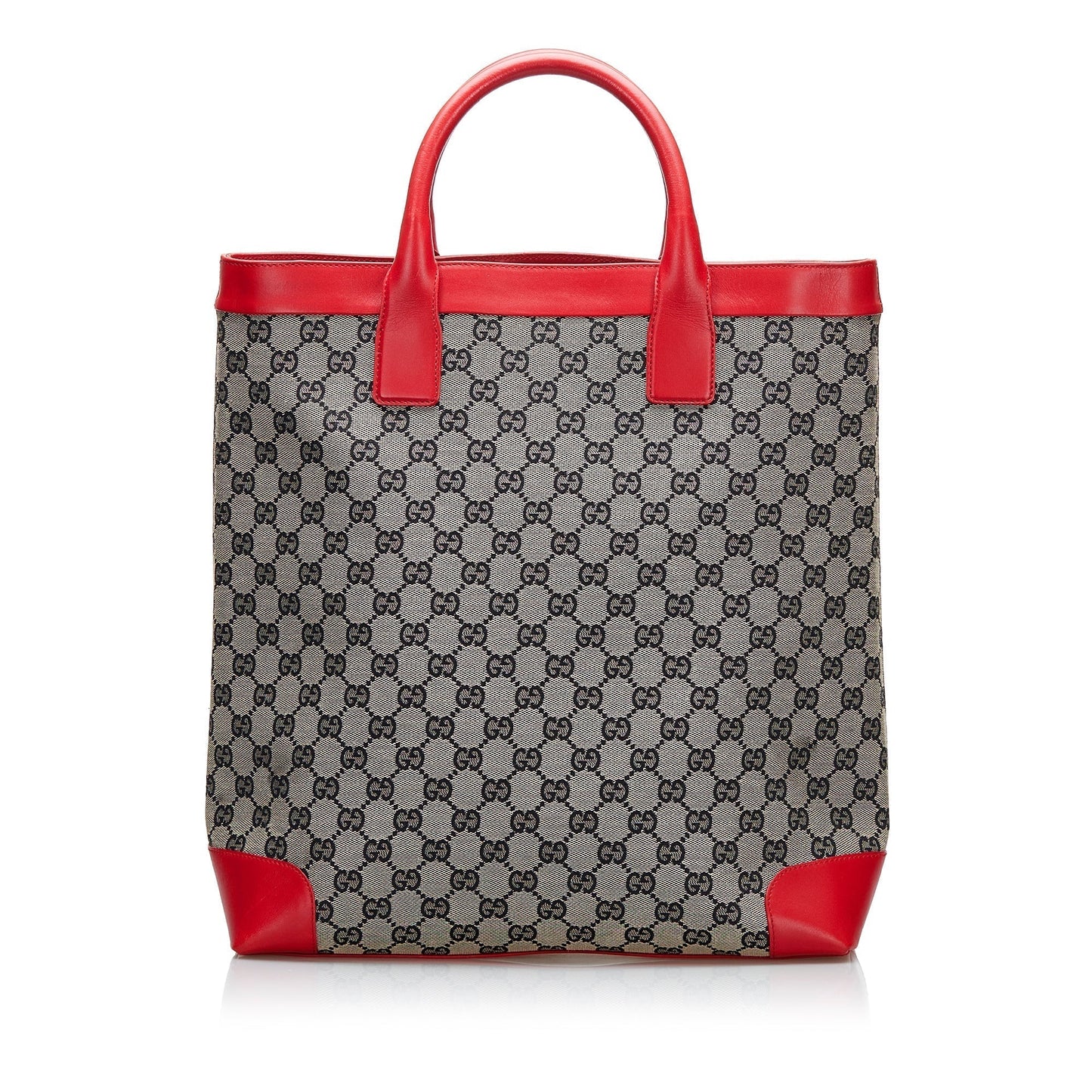 Gucci Leather Canvas Tote Style 39