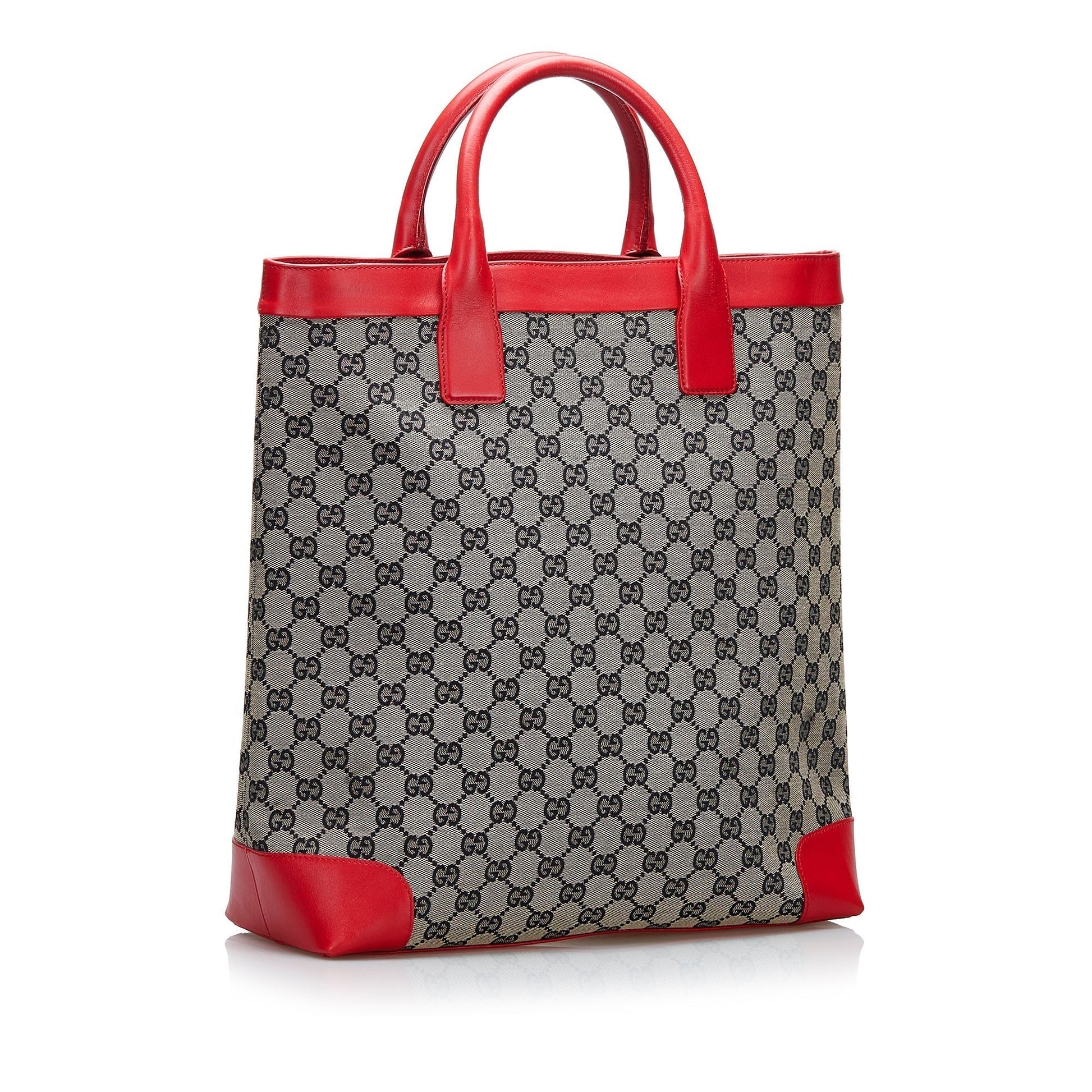 Gucci Leather Canvas Tote Style 39