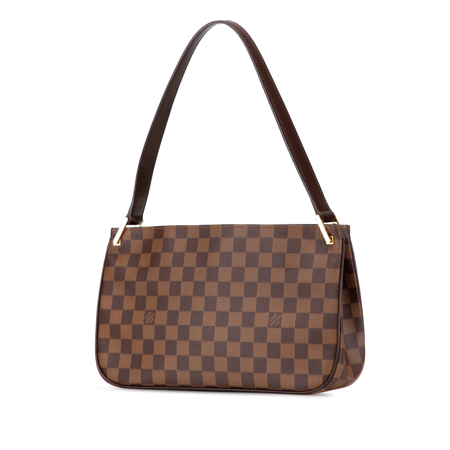 Brown Louis Vuitton Damier Ebene Aubagne Shoulder Bag