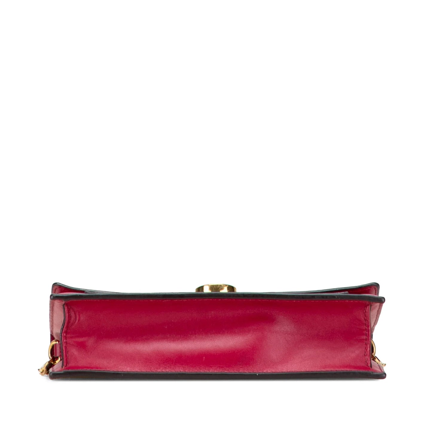 Brown Louis Vuitton Monogram Flore Wallet On Chain Crossbody Bag