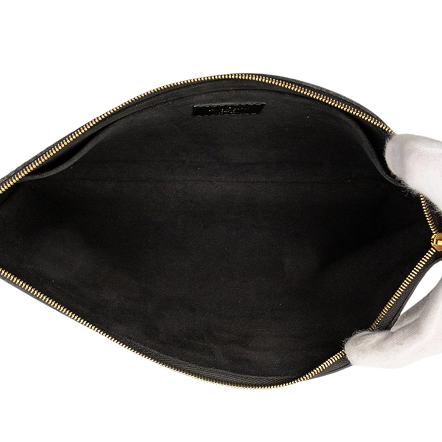 Brown Louis Vuitton Monogram Daily Pouch Clutch Bag
