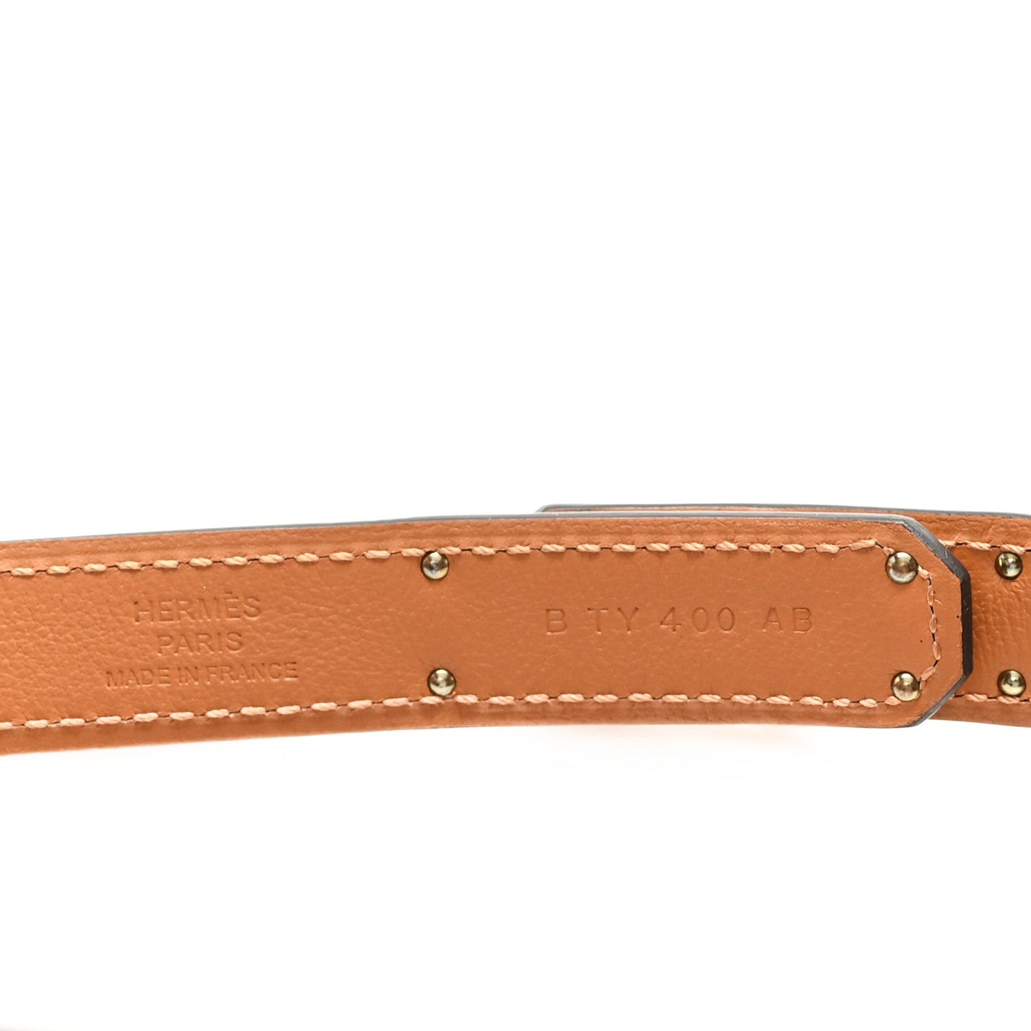 Hermes Epsom Kelly Belt Black
