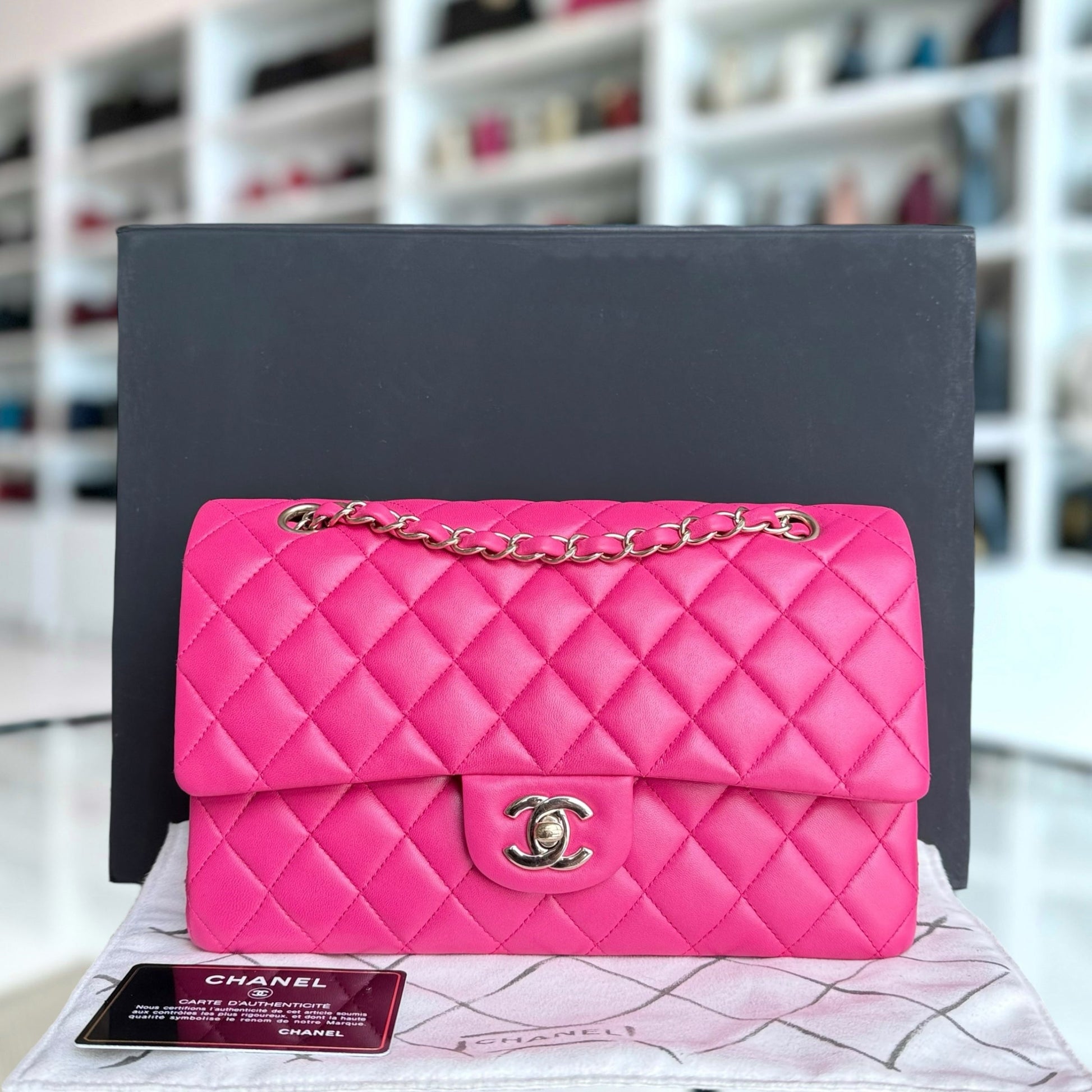 Chanel Classic Flap Medium Shoulder Bag - EworeBags