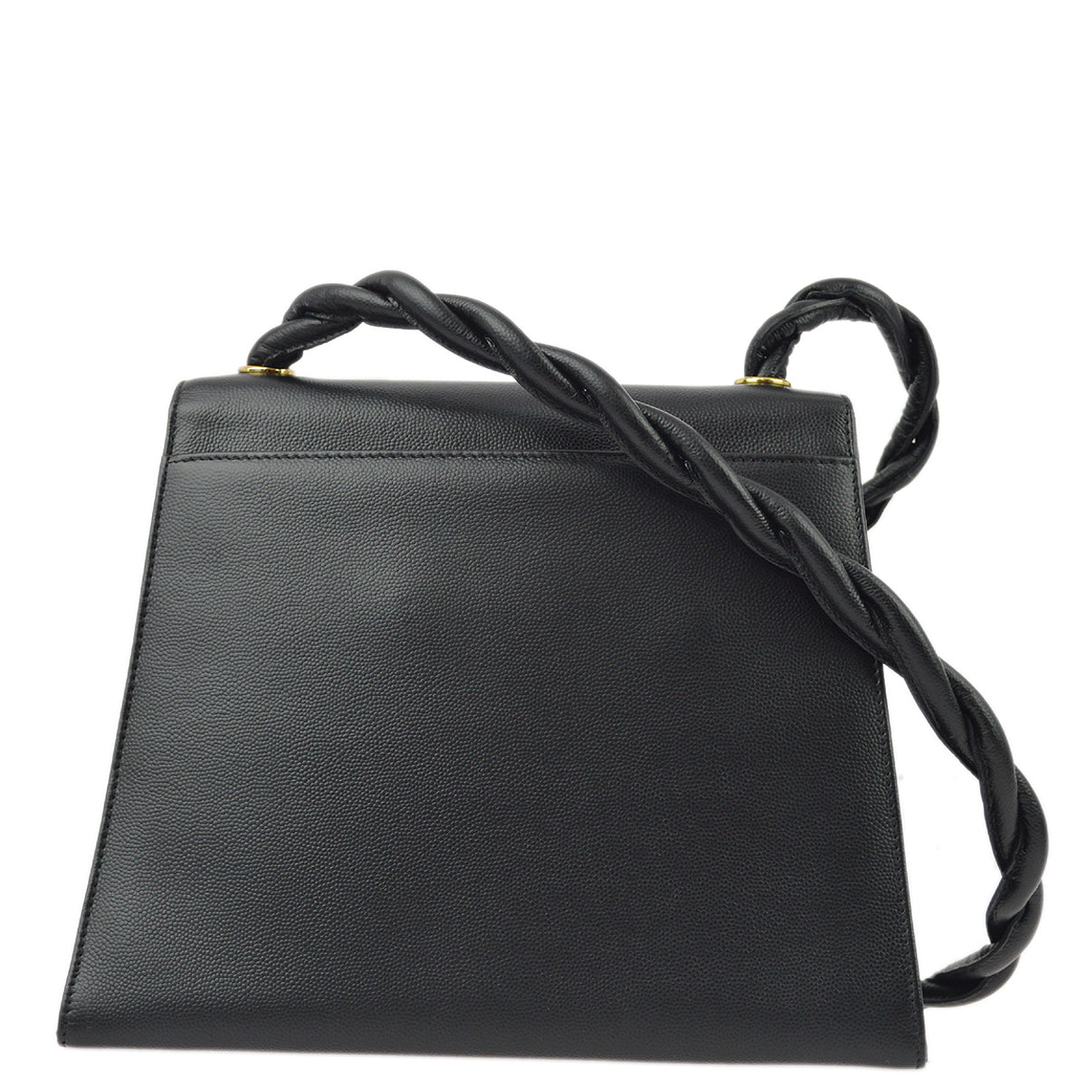 Chanel Black Caviar Braided Shoulder Bag