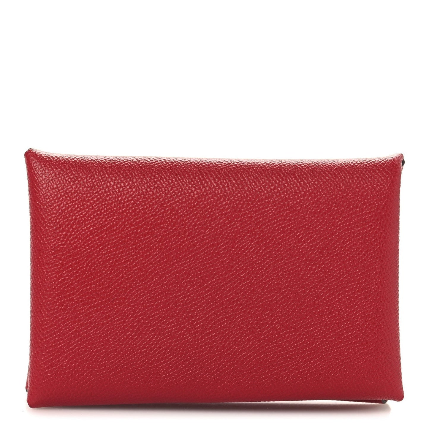 Hermes Epsom Calvi Card Case Rubis