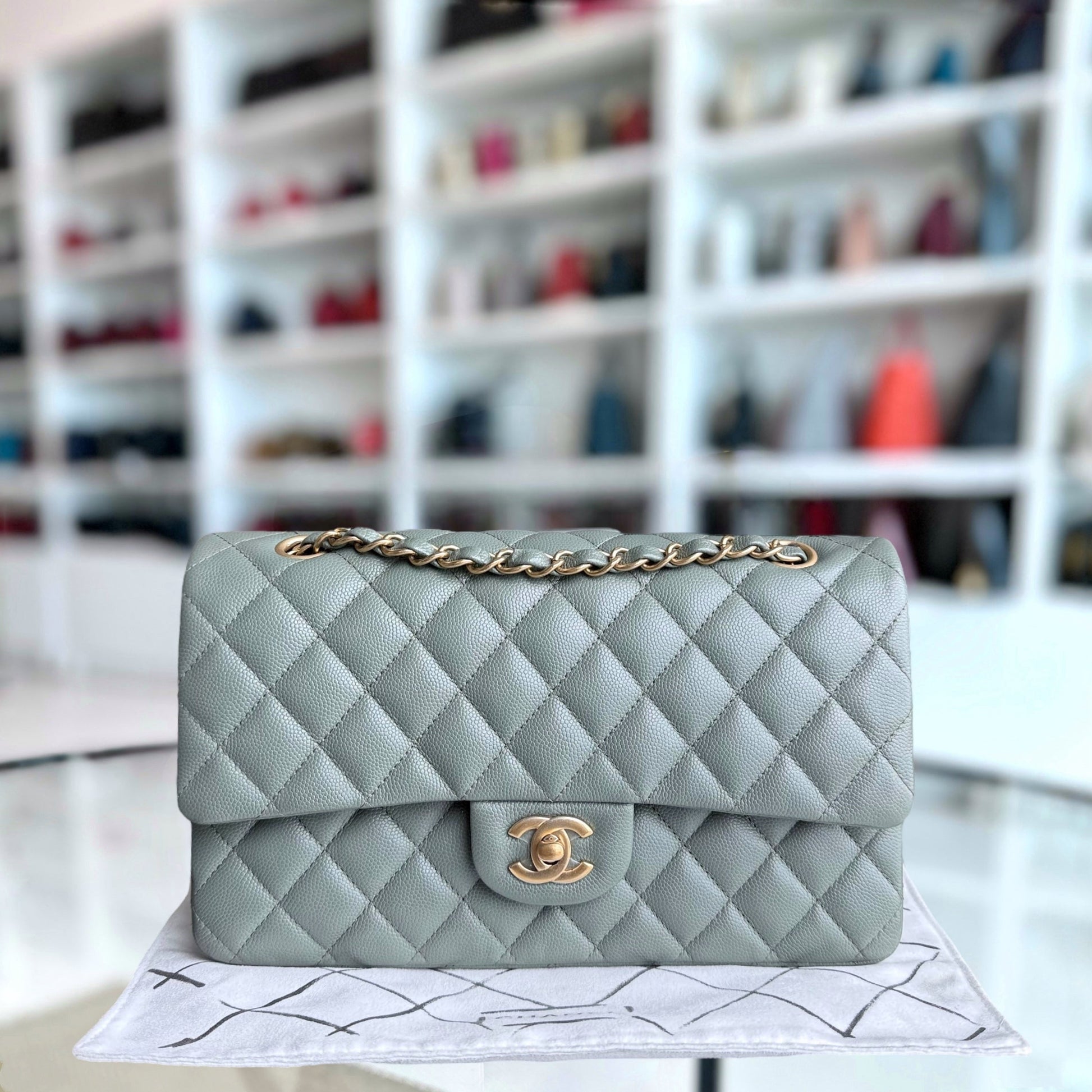 Chanel Classic Flap Medium Shoulder Bag - EworeBags