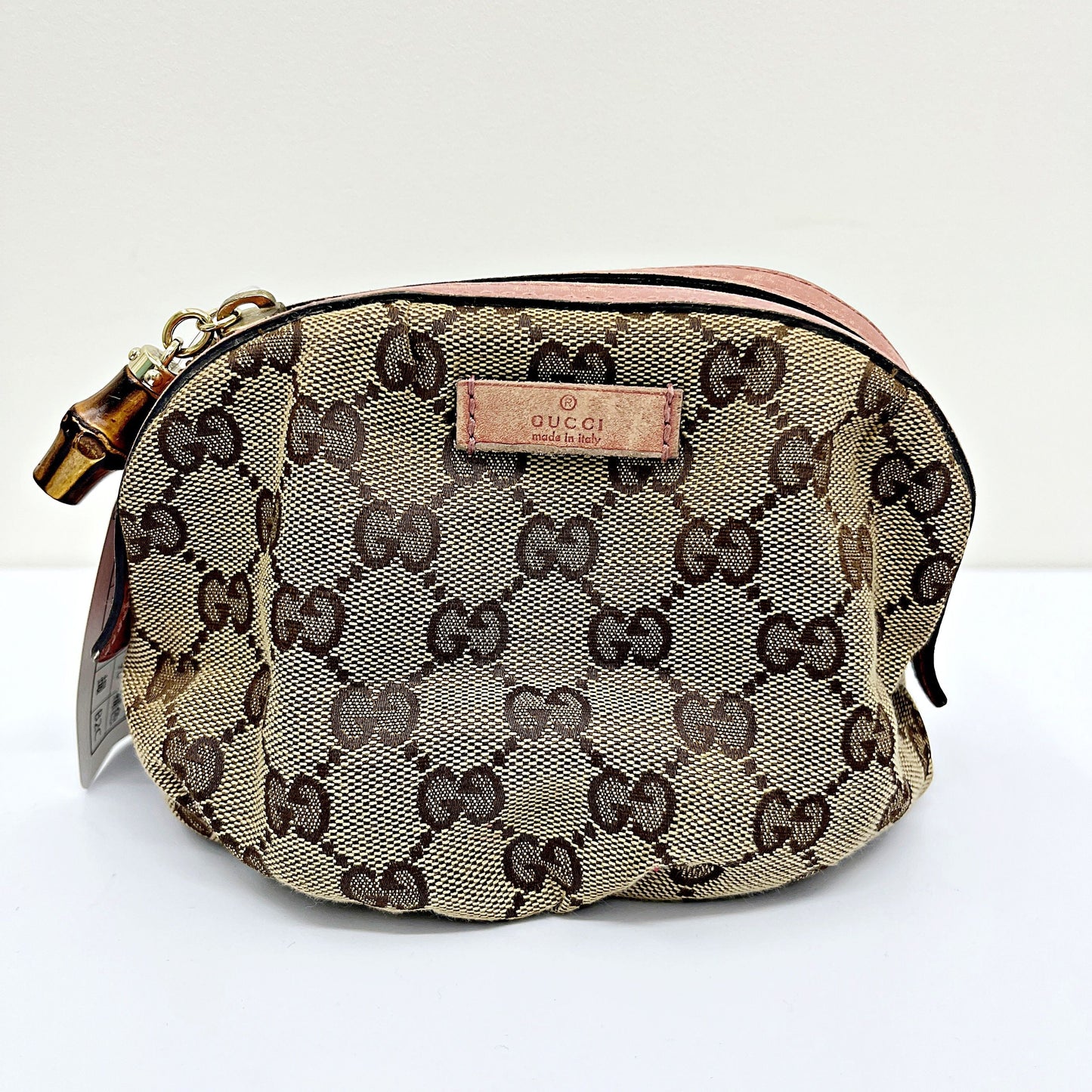 Gucci Mini Bamboo Cosmetic Pouch gu9908nd