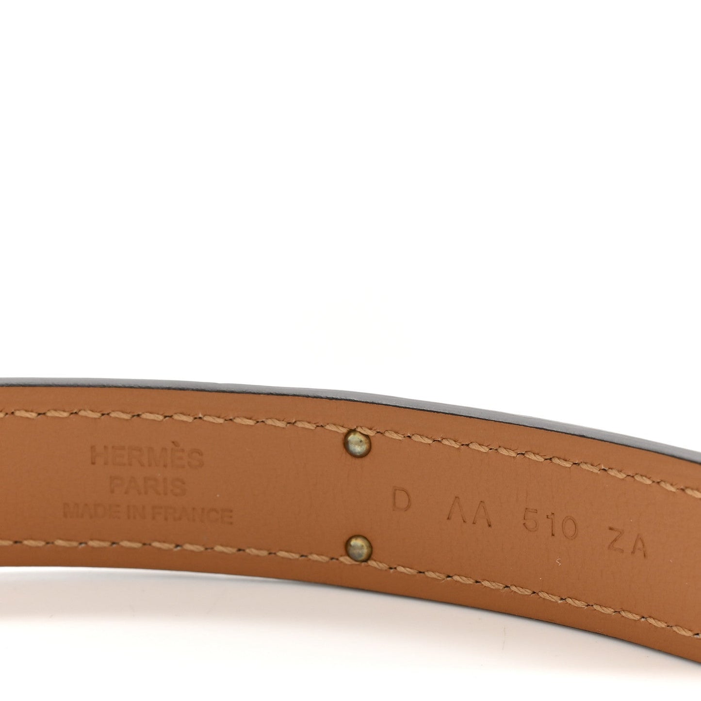 Hermes Epsom Kelly Belt White