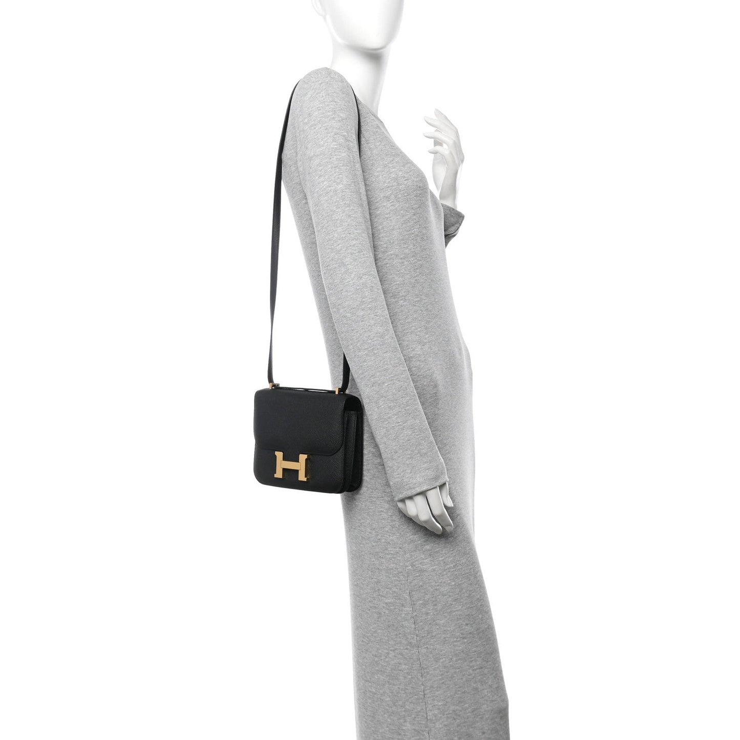 Hermes Epsom Constance 18 Black