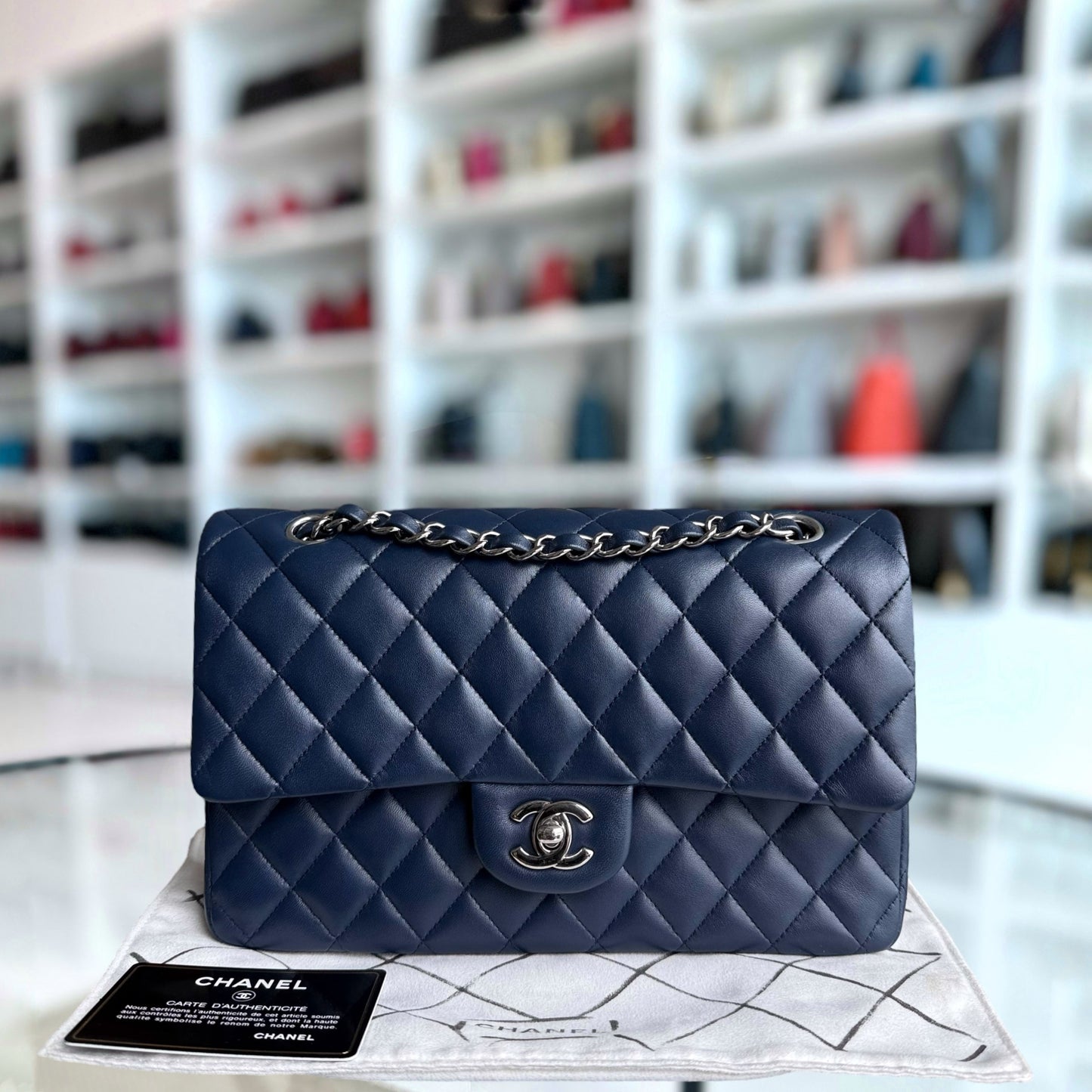 Chanel Classic Flap Medium Shoulder Bag - EworeBags