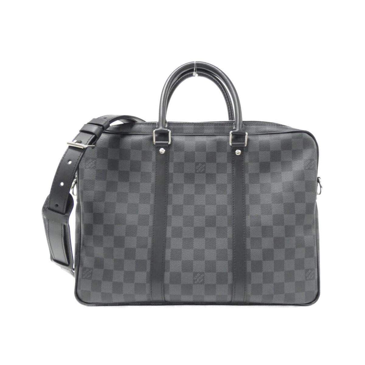 Louis Vuitton Damier Graphite Porte Document Voyager PM N41478 Bag