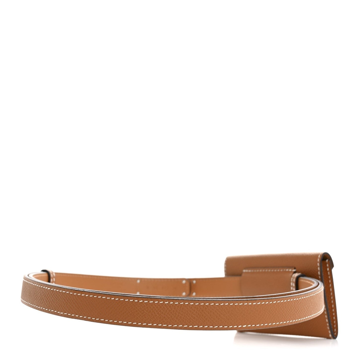 Hermes Epsom Kelly Pocket Belt Gold