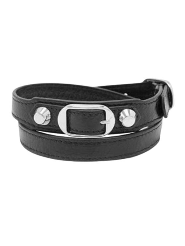 Luxury Balenciaga Trending 2026 Classic Triple Tour Bracelet Black