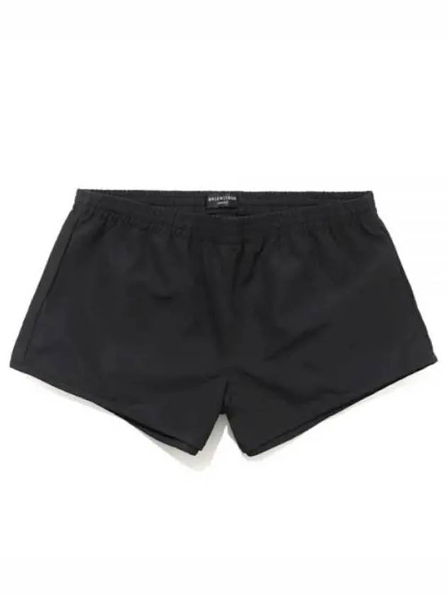Luxury Balenciaga Trending 2026 Running Shorts Black