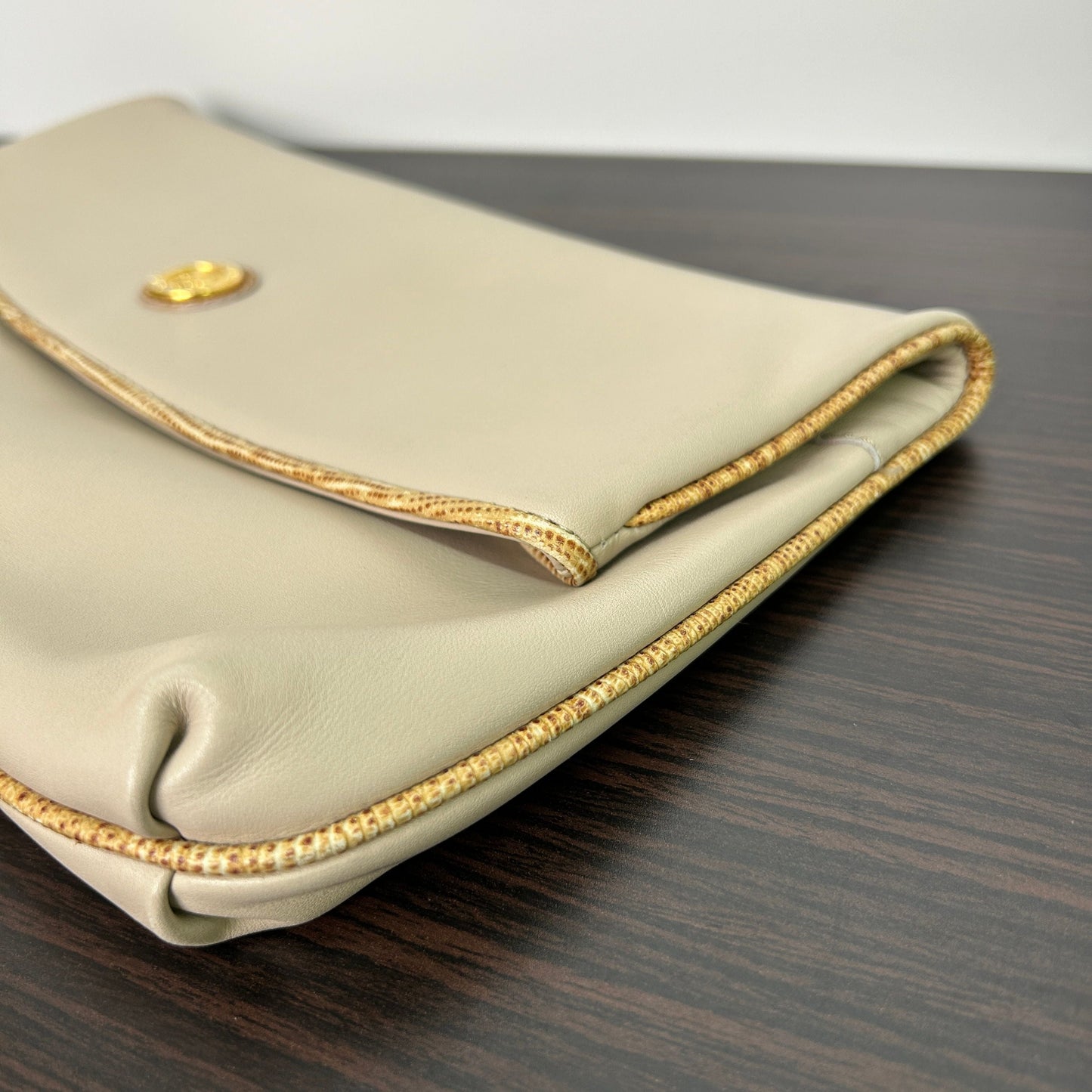 Saint Laurent clutch bag Guy Laroche Beige LB115826