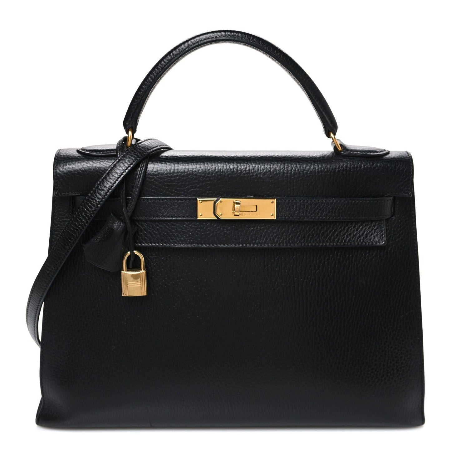 Hermes Ardennes Kelly Sellier 32 Black