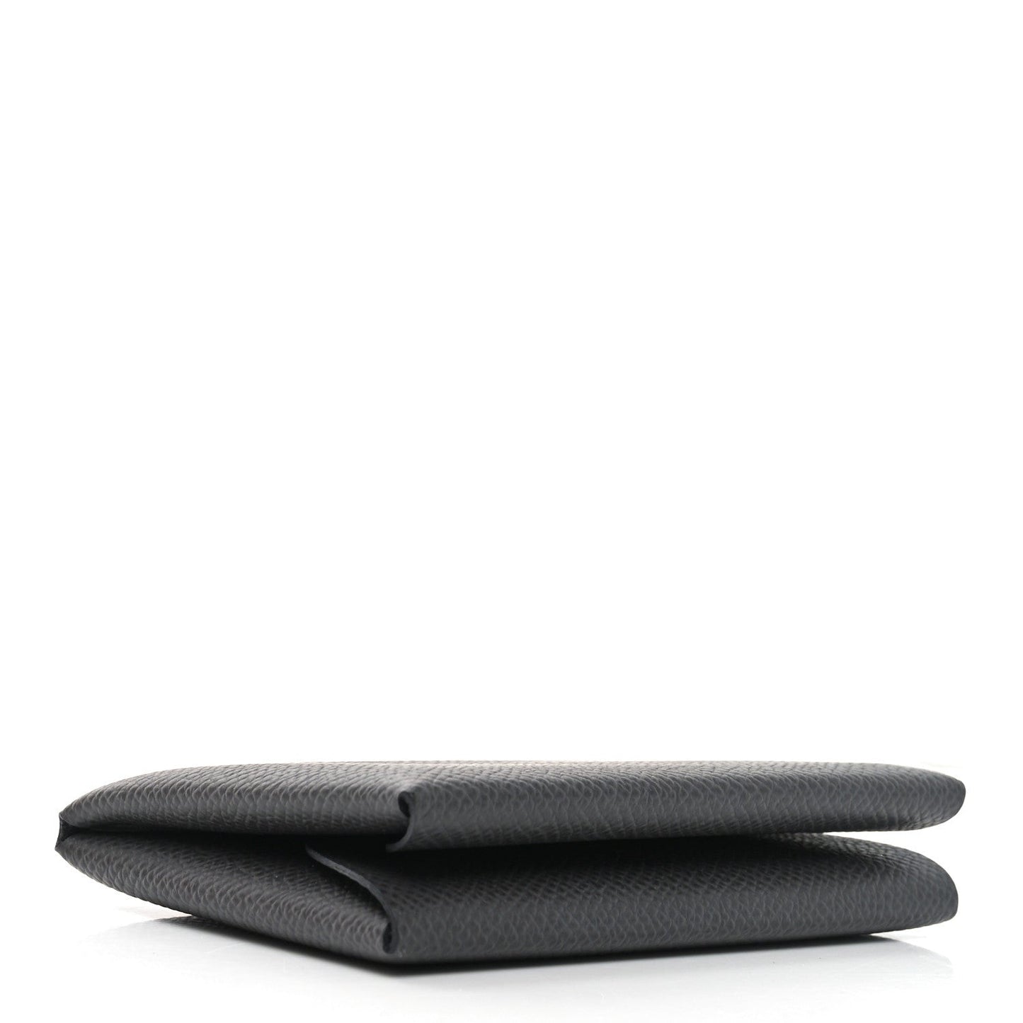 Hermes Epsom Calvi Duo Card Case Graphite