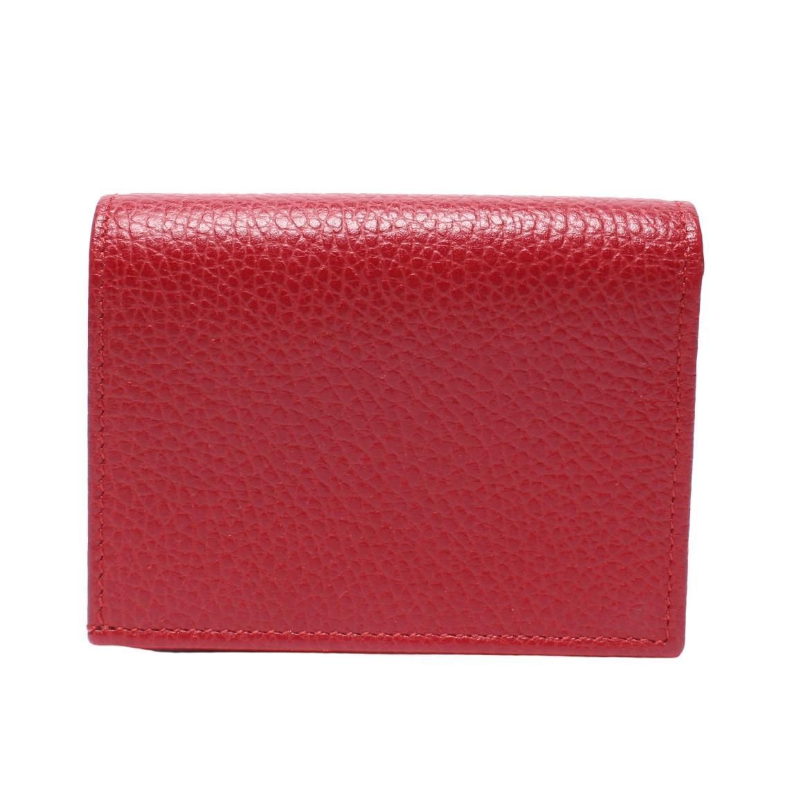 Gucci Leather Wallet Red ITNHT3XFHMYS