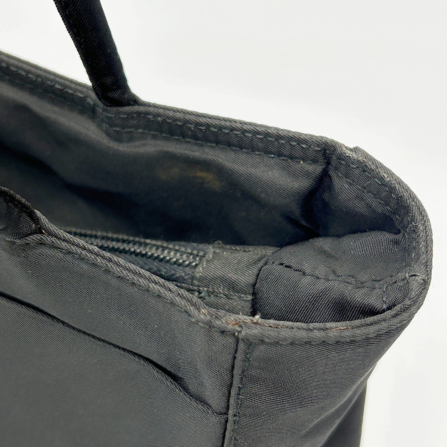 Prada Tessuto Nylon Tote Black pr9615hv