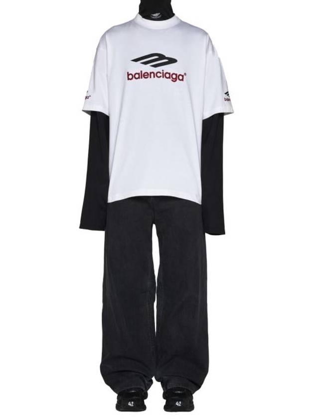 Luxury Balenciaga Trending 2026 Washed Skiwear Jeans Grey