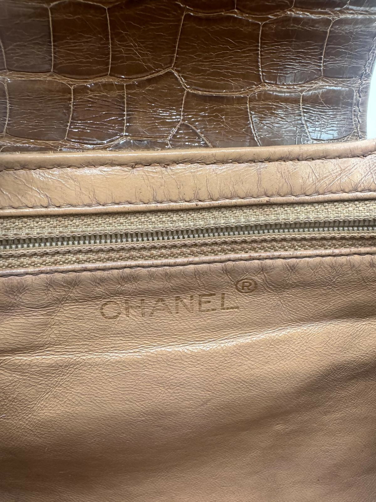 Chanel  Crocodile Kelly Top Handle bag