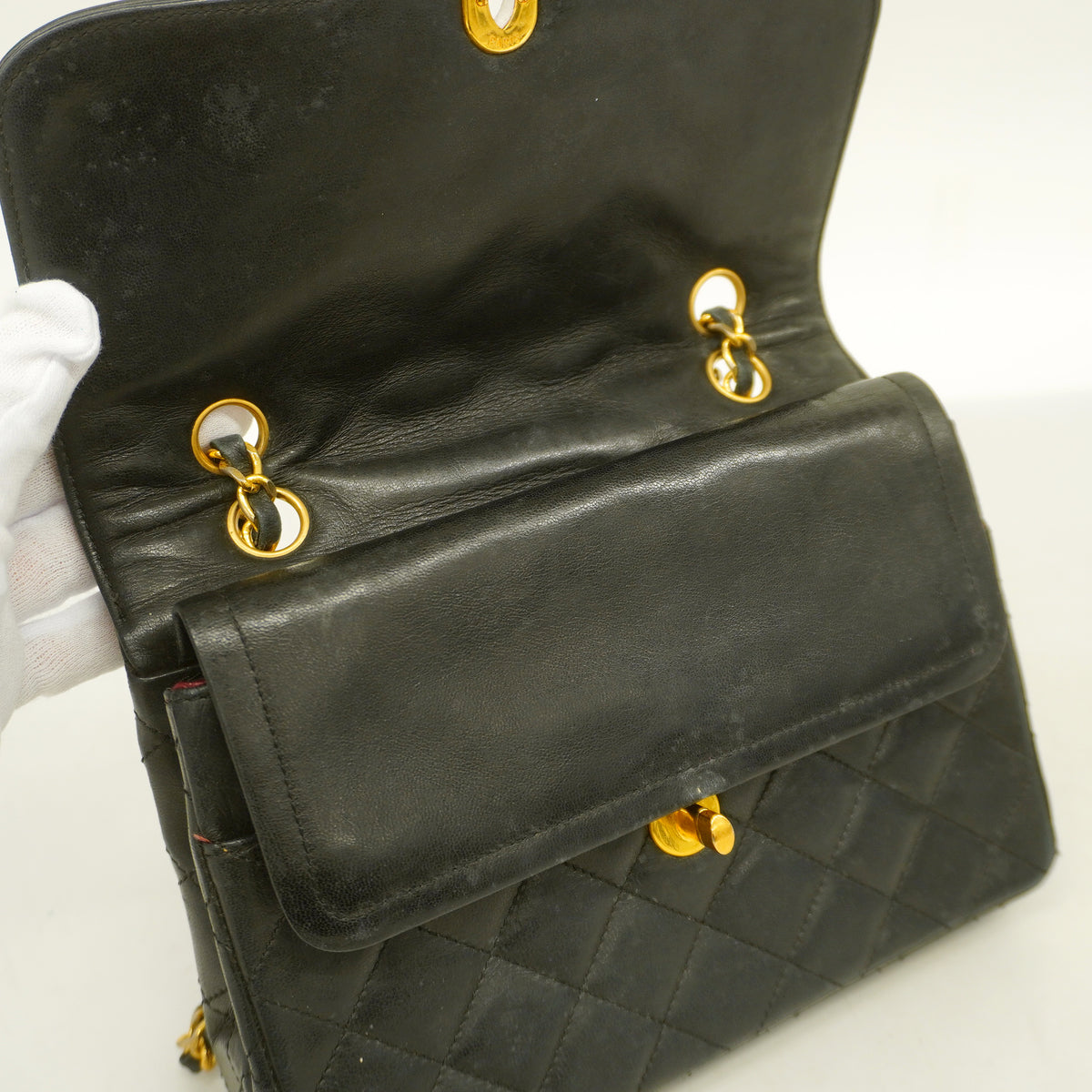 Chanel Matelasse Paris Limited Chain Lambskin Black
