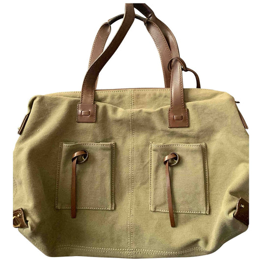 Gucci green cloth handbag