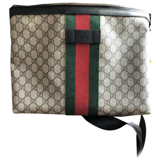 Gucci beige cloth bag