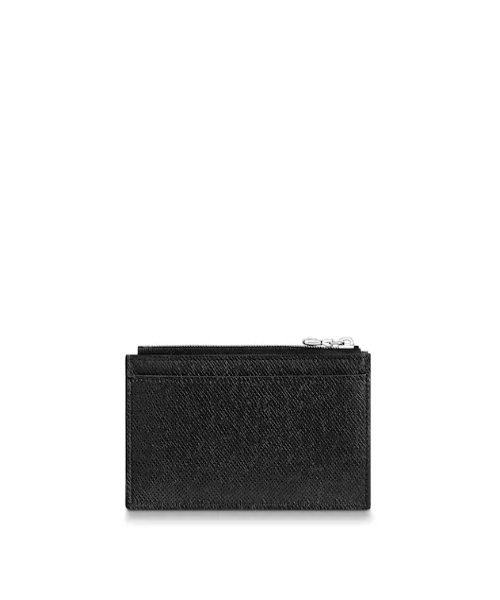 Louis Vuitton Coin Card Holder Taiga Leather