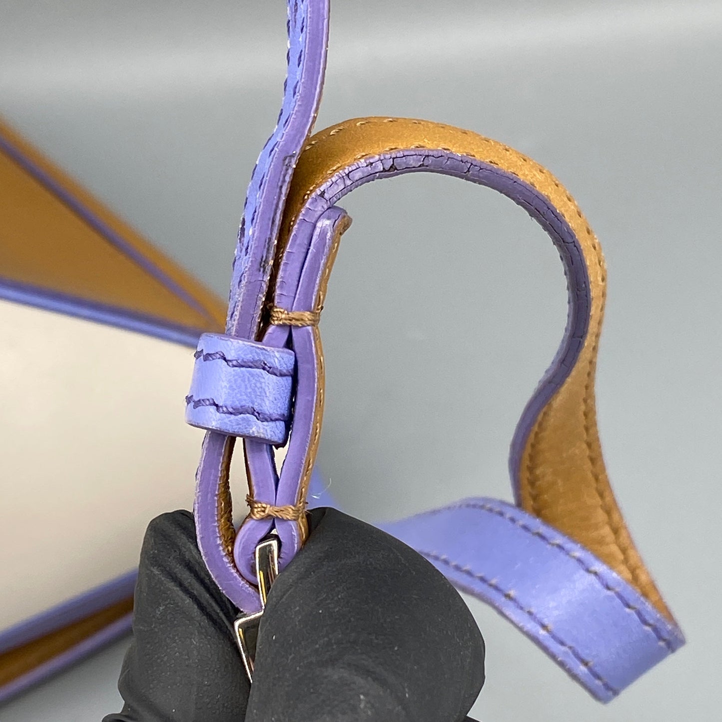 Givenchy Pandora Pure Crossbody Bag Caramel Purple White