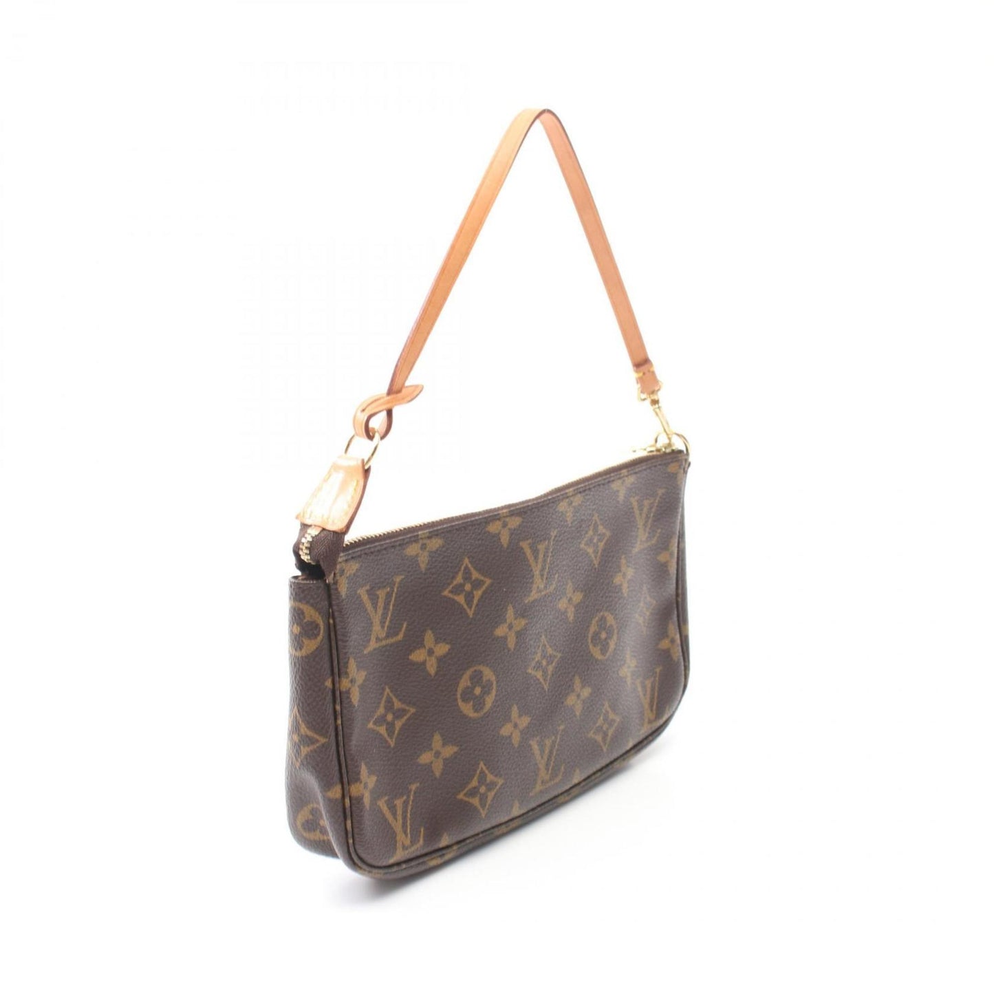 Louis Vuitton Monogram Monogram Coated Canvas Leather Handbag