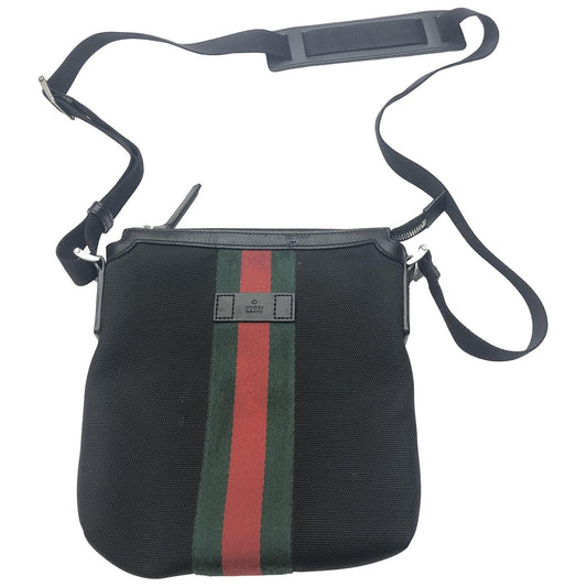 Gucci black cloth bag
