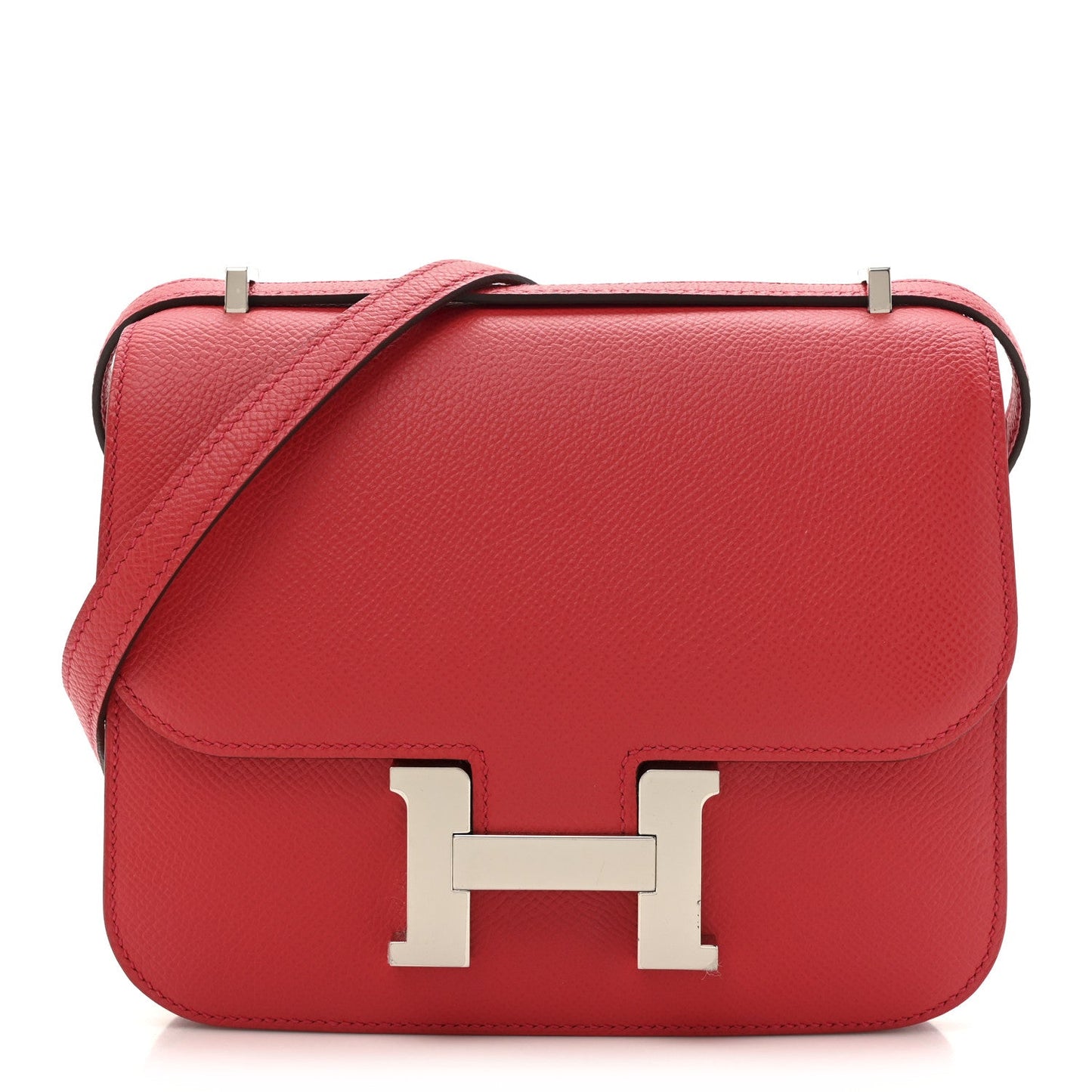 Hermes Epsom Constance 18 Rouge de Coeur