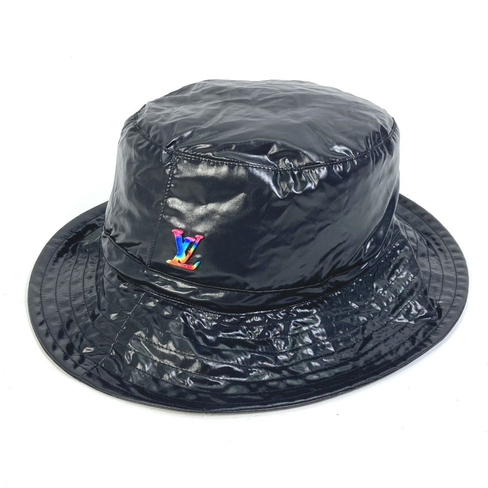LOUIS VUITTON hat Nylon black virgil abloh series Bone Women TU
