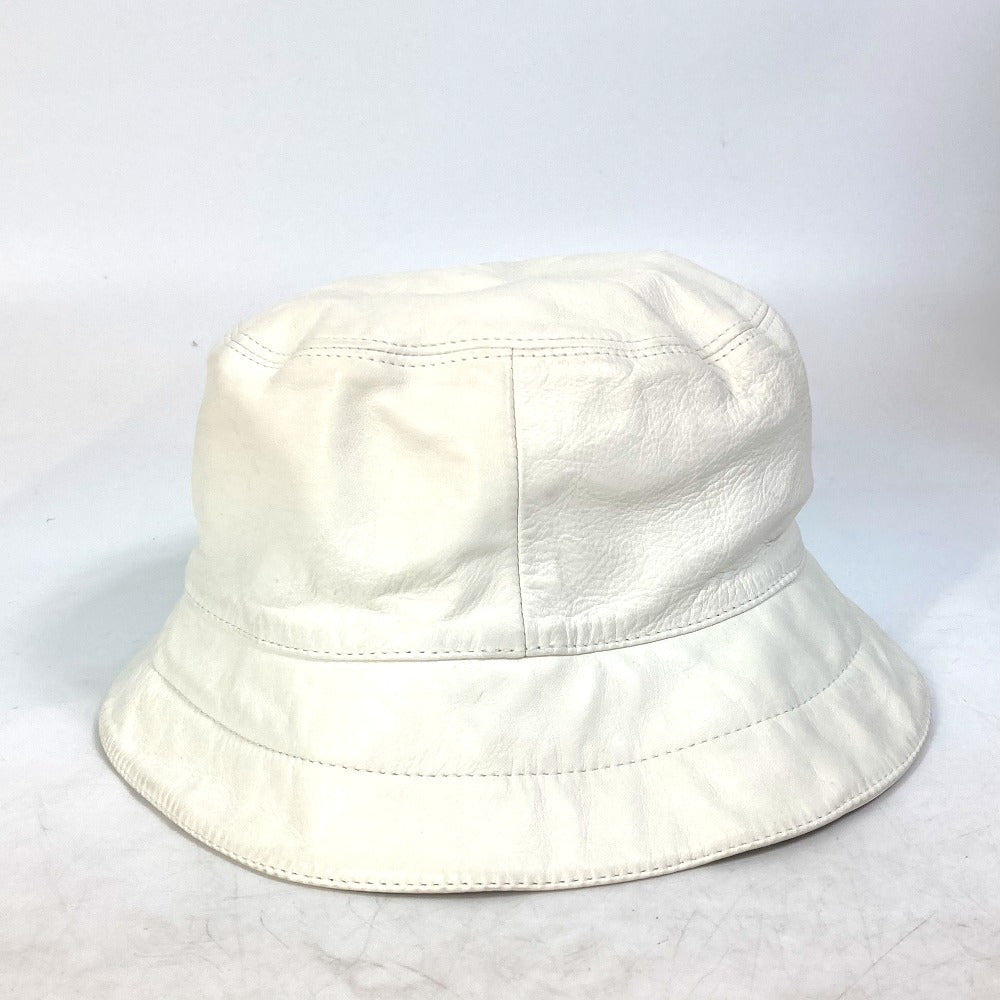 LOUIS VUITTON hat leather white Louis Vuitton cup LVCUP Women