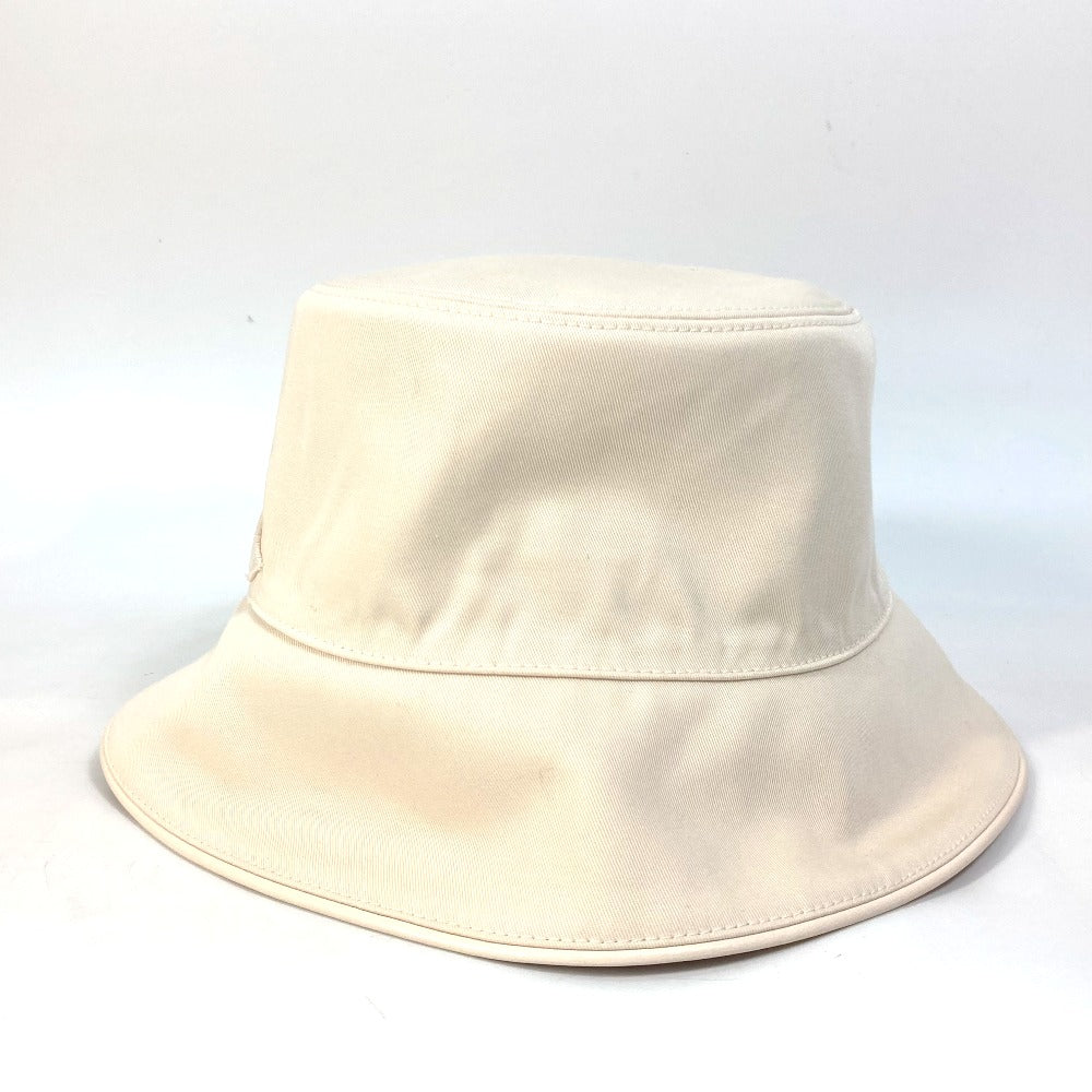 LOUIS VUITTON hat M7090 cotton beige Hat Hat Bucket Hat Bob Hat Monogram reversible Bucket hatï¿½ELV first Women
