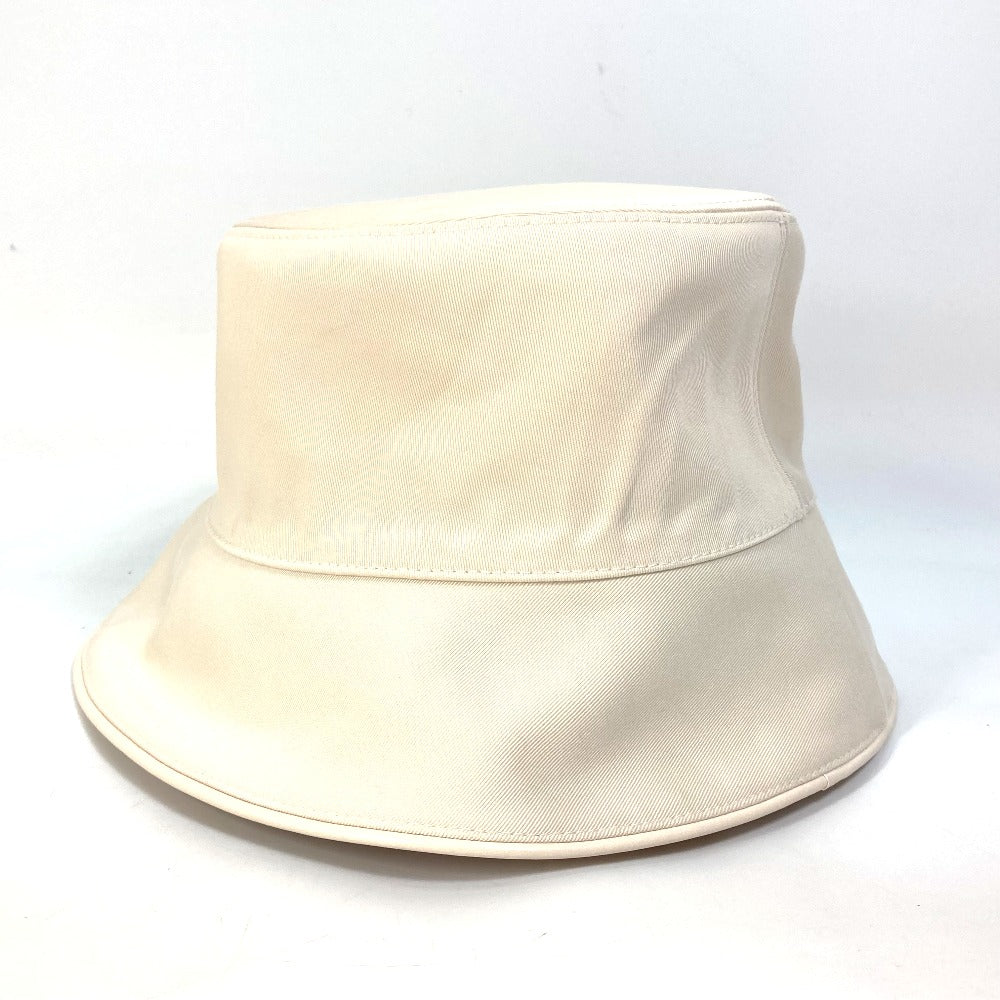 LOUIS VUITTON hat M7090 cotton beige Hat Hat Bucket Hat Bob Hat Monogram reversible Bucket hatï¿½ELV first Women