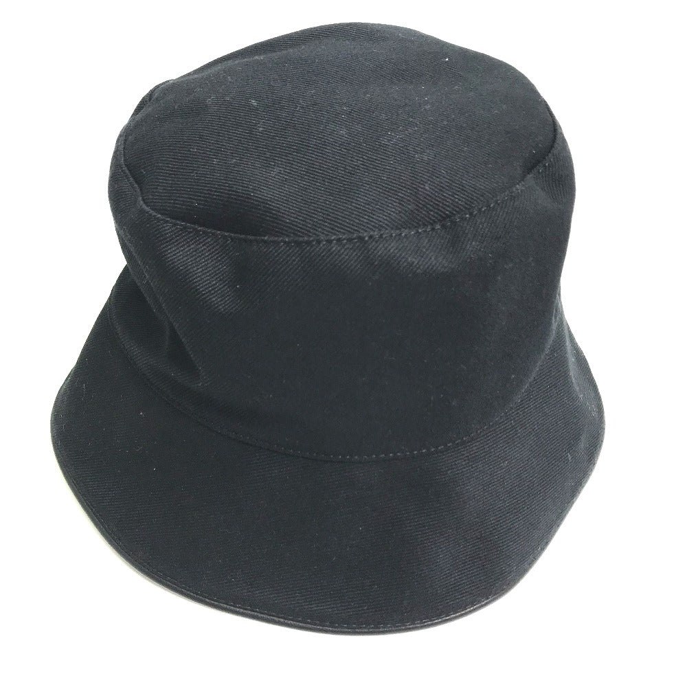 LOUIS VUITTON hat cotton black Bucket hat LV City Women