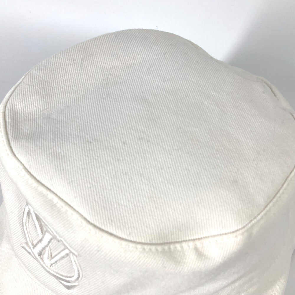 LOUIS VUITTON hat M7055M cotton white Chapeaux LV City Women
