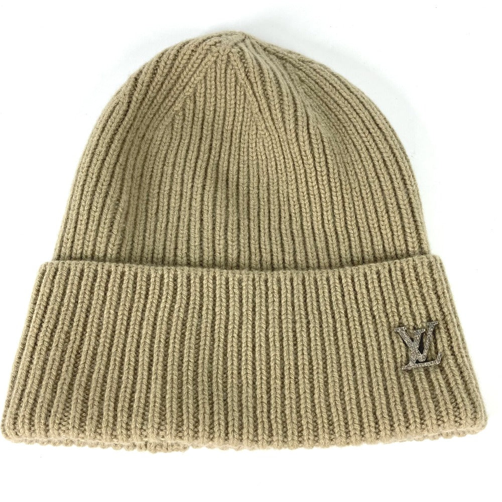 LOUIS VUITTON Knit hat cashmere beige beanie hat knit hat knit cap Beanie LV Ahead Women