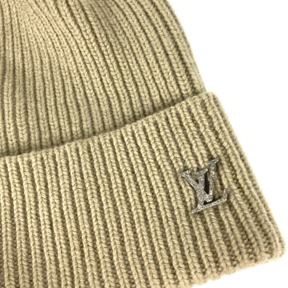 LOUIS VUITTON Knit hat cashmere beige beanie hat knit hat knit cap Beanie LV Ahead Women